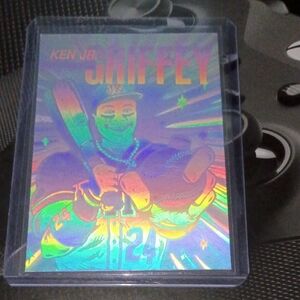 Holographic Baseball Trading Card Holo Rainbow Foil